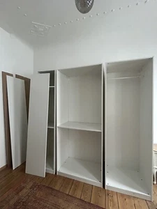 Pax Kleiderschrank (gebraucht) + Türen (neu) - Bild 1 von 6