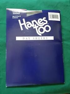 New Old Stock HANES TOO Day Sheers CT Pantyhose Size CD Style 137 Gentlebrown - Picture 1 of 3