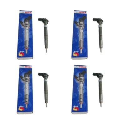4x Inyector BOSCH para VW T5 T6 Amarok 2.0 TDI Bi-TDI 03L130277C 0986435369 CAA C Foto 1 de 4