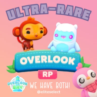 OLB ROBLOX Overlook Bay｜Ultra-Rare Pet Shop｜Rainbow Shiny/Shiny RS/S (Read Description)