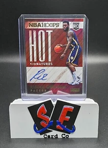 Rakeem Christmas 2015-16 Panini Hoops Hot Signatures RC Auto Card HS-RC Pacers - Bild 1 von 3