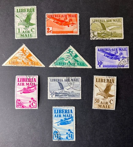 Liberia #C4-13 Complete set Cover