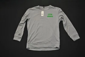 NWT Team Adidas Logo Golf Sweatshirt Men's L Large Gray Crew 10524S - Picture 1 of 5