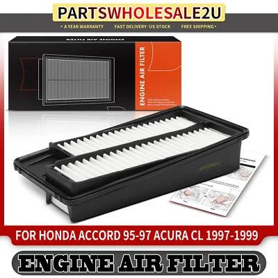Filtro de aire del motor nuevo para Acura CL 1997-1999 Honda Accord 1995-1997 V6 2,7 L 3,0 L Foto 1 de 4