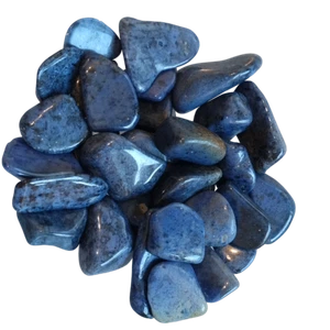 5 - 100 x Dumortierite Denim Blue Tumble Stone - Foto 1 di 2