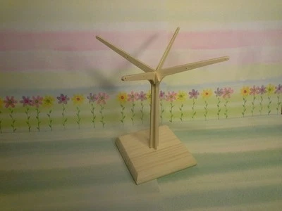 1 Wäscheständer Wäschespinne OHNE DEKO Puppenhaus Geldgeschenk Geld verschenken - Bild 1 von 2