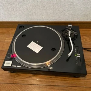 Technics SL-1200MK3 Black Direct Drive DJ Turntable DJ Equipment Pitch Control - Picture 1 of 9