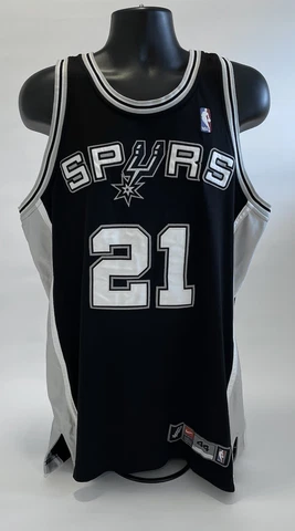 Vintage Nike Authentic Tim Duncan #21 San Antonio Spurs Jersey 44 Large **READ** Cover