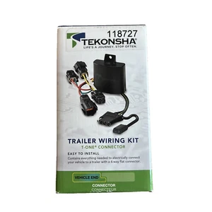 Tekonsha T-One Trailer Wiring Connector Fits 2014-21 Jeep Grand Cherokee 118727 - Picture 1 of 6