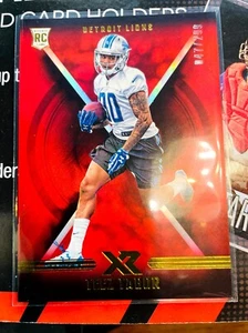 TEEZ TABOR 2017 Panini XR ROOKIE RED parallel RC /299 #150 Lions V796 - Picture 1 of 2