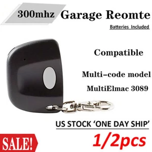 300MHZ Multicódigo 3089 MCS308911,3060 MCS306010, Llavero Control Remoto 10 Interruptores de Inmersión - Imagen 1 de 14