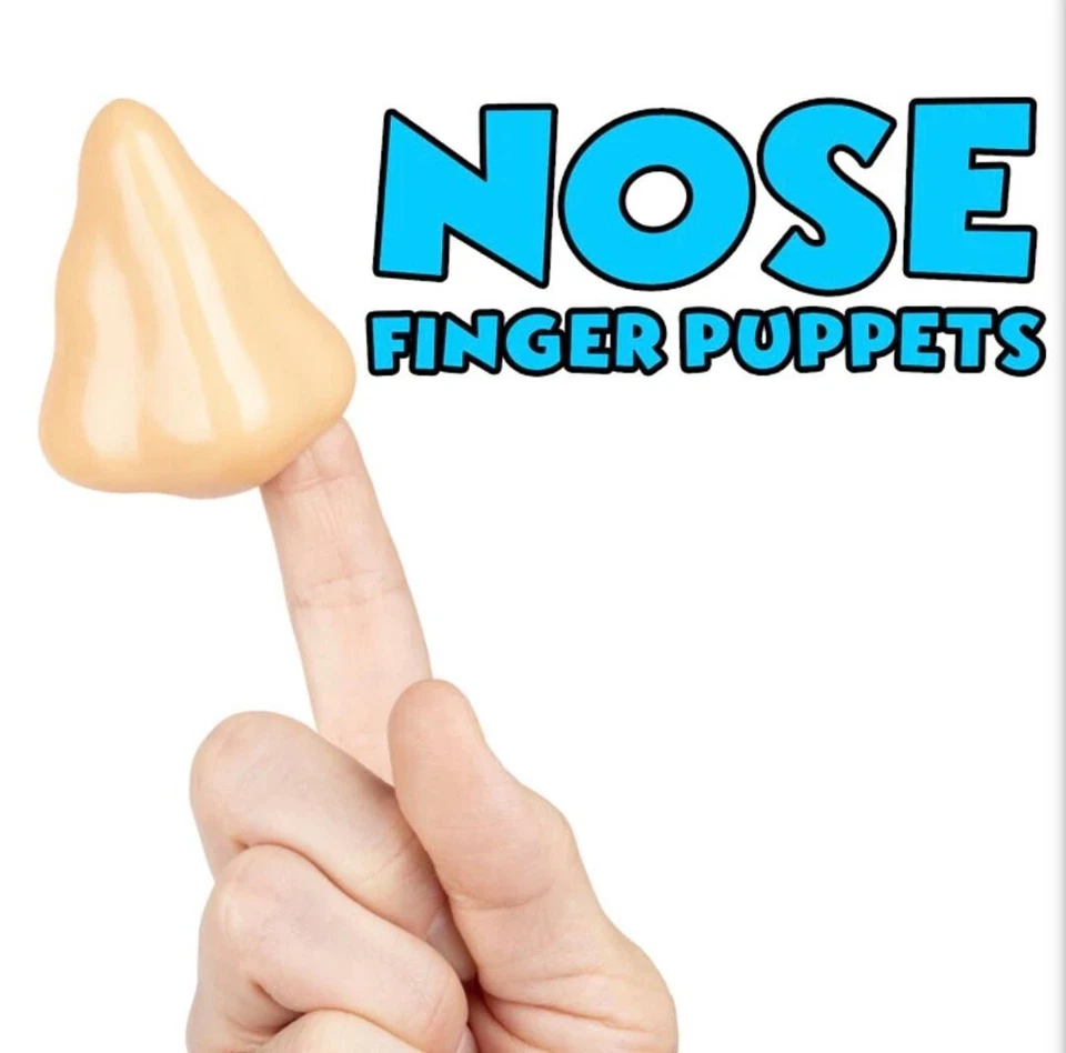 Nose Finger Puppet - Light Skin Tone - Image 1 of 2