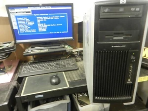 GE HEALTHCARE * HP XW8200 Workstation Dual Xeon @ 3.4Ghz CPUs / 2GB Ram / NO HDD - Picture 1 of 8