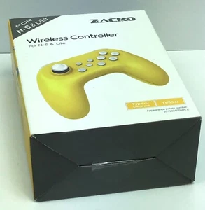 Zacro Rechargeable Wireless Controller / für Nintendo Switch + Lite / Gelb  - Bild 1 von 4