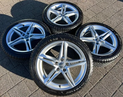 4 ORIGINAL 18" ALU WINTERRÄDER AUDI A4 AVANT 8W B9 245/40R18 97V 8W0601025R 2020 - Bild 1 von 4