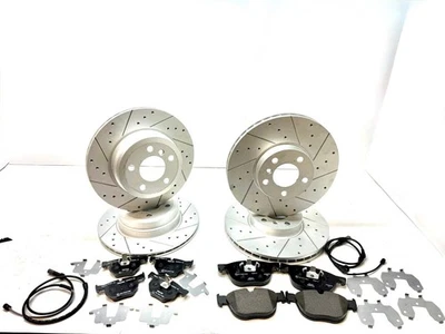 DISCO DE FRENO BMW X5 E70 3.0D PERFORADO CRUZADO PASTILLAS TRASERAS MINTEX 322+320 Foto 1 de 3