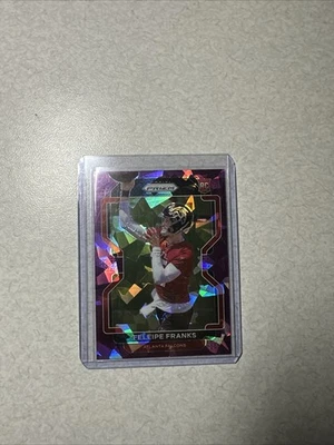 2021 Panini Prizm Feleipe Franks Purple Ice /225 RC Rookie #398  - Image 1 of 4