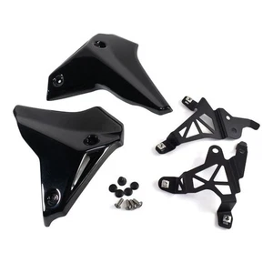 Pyramid Midnight Black Front Infill Panels Yamaha XSR900 2022-2025 - Picture 1 of 5