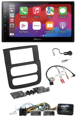 Pioneer DAB USB Lenkrad Bluetooth 2DIN Autoradio für Dodge RAM 2002-2006 - Bild 1 von 4