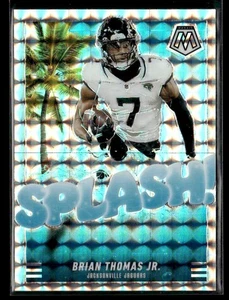Mosaico Panini 2025 #4 Brian Thomas Jr. Splash plateado - Imagen 1 de 2