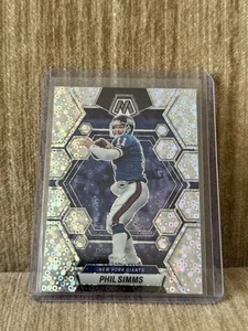 2023 Panini Mosaic Football #183 Phil Simms No Huddle Disco SP Giants - Bild 1 von 2