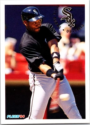 Ellis Burks Chicago White Sox 1994 Fleer #78 - Image 1 of 2