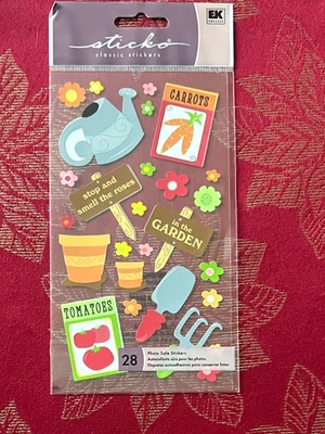 YOU CHOOSE - NEW - STICKO FLOWERS BUGS & BUTTERFLY STICKERS - FREE SHIPPING - Image 1 of 2