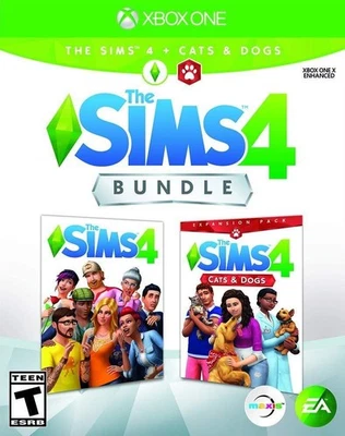 The Sims 4 Plus Cats & Dogs Bundle - Xbox One - Image 1 of 3
