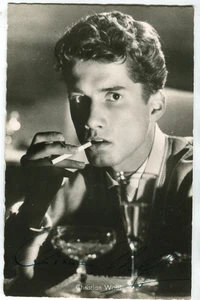 AK Christian Wolff, Film, Autogramm, Original signierte Kolibri-Karte 50er Jahre - Bild 1 von 3