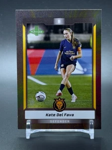Parkside NWSL 2025 Vol 1 Shimmer #194 Kate del Fava Utah Royals/100 - Imagen 1 de 2
