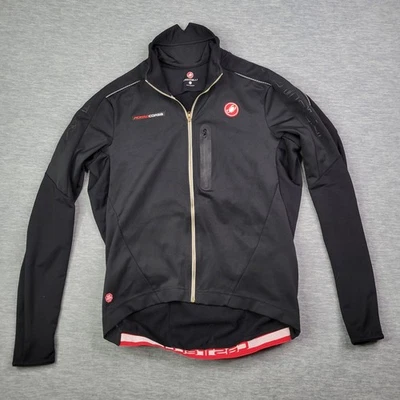 Jersey de ciclismo Castelli Windstopper para hombre XL Rossa Corsa Foto 1 de 4