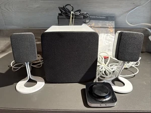 Dell AY410 2.1-Channel PC Speakers With Sub and Remote - Tested Works Great - Afbeelding 1 van 5