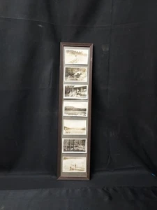 Ca. 1920s Framed Fishing Camp Photos Nash Pond Stark Percy Odell Groveton NH - Picture 1 of 10