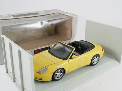 Modelli Ut 1/18 Porsche 996 Cabrio Giallo - Immagine 1 di 4