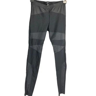 BDG URBAN OUTFITTERS Leggings Negros Pantalones Ajustados Gótico Punk Para Mujer talla S Foto 1 de 4