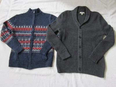 LOT OF 2 CHEROKEE BOYS CARDIGAN SWEATERS SZ L 12-14 - Image 1 of 4