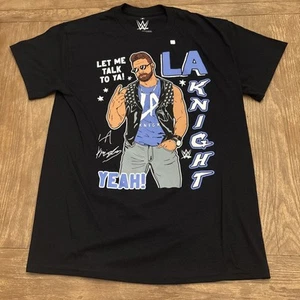 Let Me Talk To Ya! Yeah! LA Knight WWE Wrestling T-Shirt schwarz Größe M - Bild 1 von 7