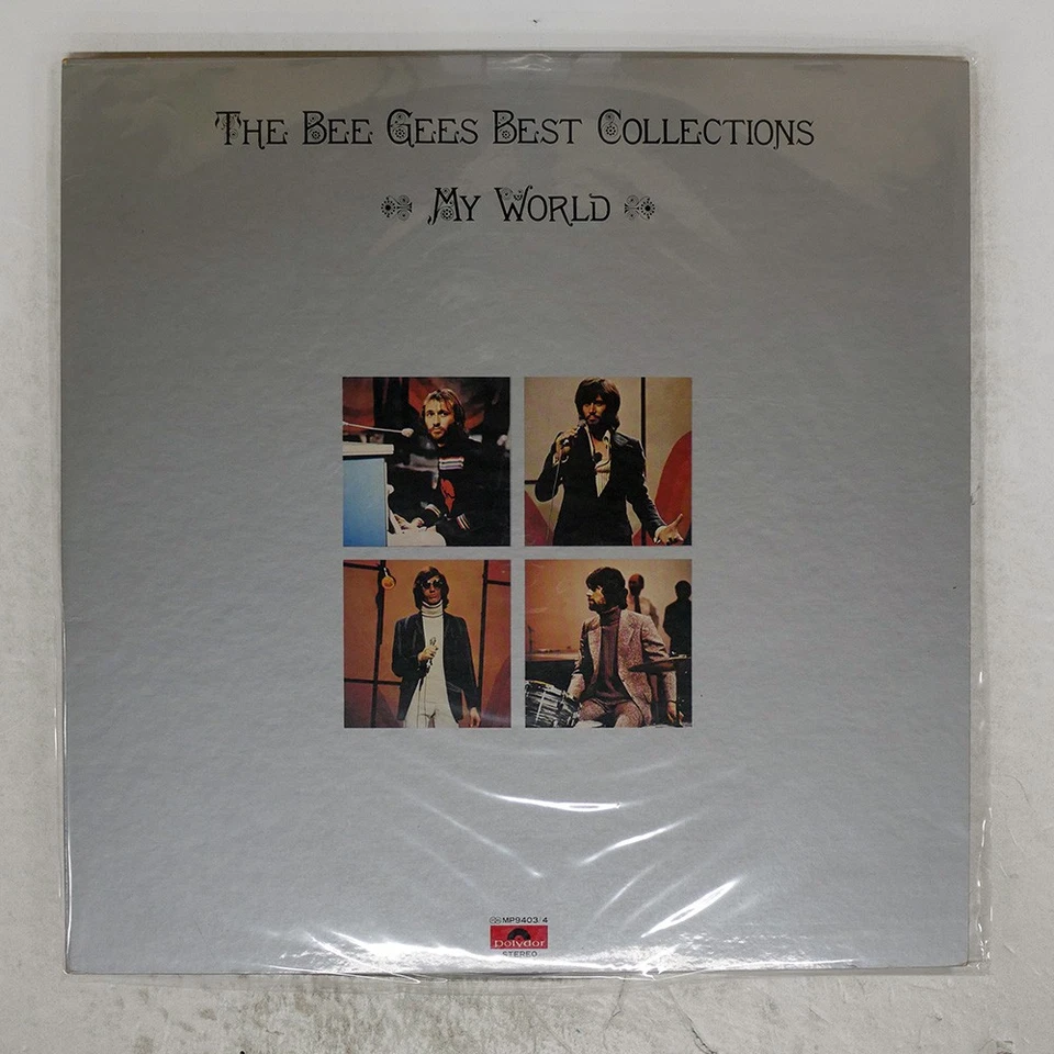 BEE GEES BEST COLLECTIONS MY WOROLD POLYDOR MP9403 Japan VINYL 2LP Foto 1 de 1