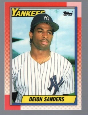 Deion Sanders 1990 Topps Tiffany #61 Foto 1 de 2