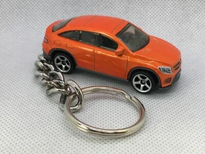 2015  MERCEDES-BENZ GLE COUPE  (orange) CUSTOM MADE DIE-CAST KEY CHAIN - Picture 1 of 6