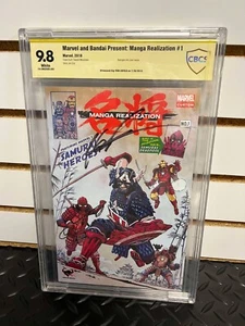 Manga Realization #1 Signed by Rob Liefeld Graded CBCS 9.8 - Picture 1 of 3