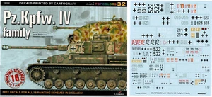 Pz.Kpfw. IV family (Decals) - KAGERO English! - Picture 1 of 7