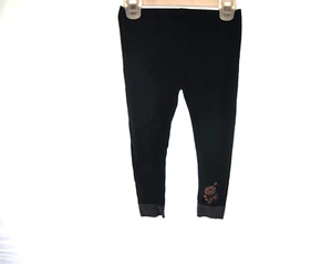 Girl's Pants size 6 Blue with a Rose on the leg - Picture 1 of 24