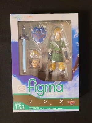 Link Figma 153: Figura Espada Skyward: Buena Sonrisa (Auténtica) Vendedor de EE. UU. Foto 1 de 4