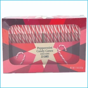 Zuckerstangen Pfefferminze 22 Stöcke natürliches Aroma 11 Unzen - Bild 1 von 12