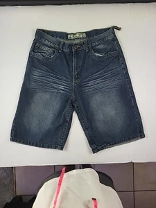 Pantaloncini jeans vintage Emcee Jorts taglia 38, 13" inserto - Foto 1 di 20