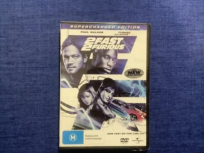 2 Fast 2 Furious | Supercharged Edition (DVD, 2003) Region 4 New Sealed - Image 1 of 2