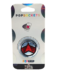 PopSockets Phone Grip Stand Marvel The Falcon Shield POPGRIP PopSocket - Picture 1 of 5