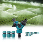 Easy To Use Y Hose Separator With Shut Off Valve Durable ABS Watering Outlets