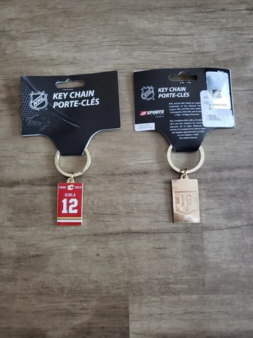 Calgary Flames NHL #12 Jarome Iginla Commemorative Retirement Keychain 3.2.19 Cover